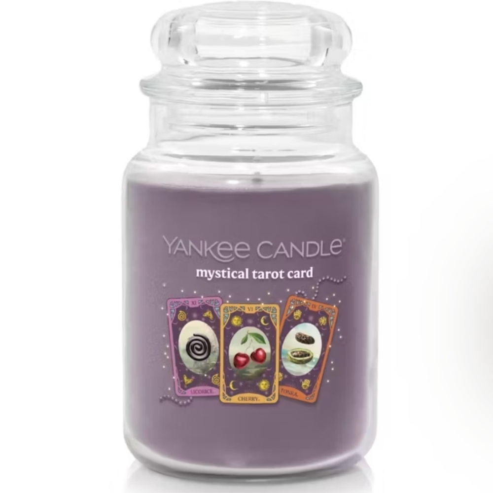 Yankee Candle Mystival Tarot Cards Lg 22oz NWT